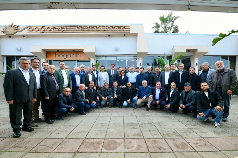 Başkan Alim Karaca Muhtarlar İle Kahvaltıda Bir araya Geldi